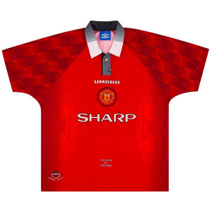 Manchester United 1996-98 Home (Youths XL) (Excellent)_0
