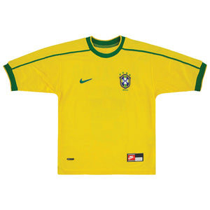 Brazil 1998-00 Home Shirt (L) (Very Good)_0