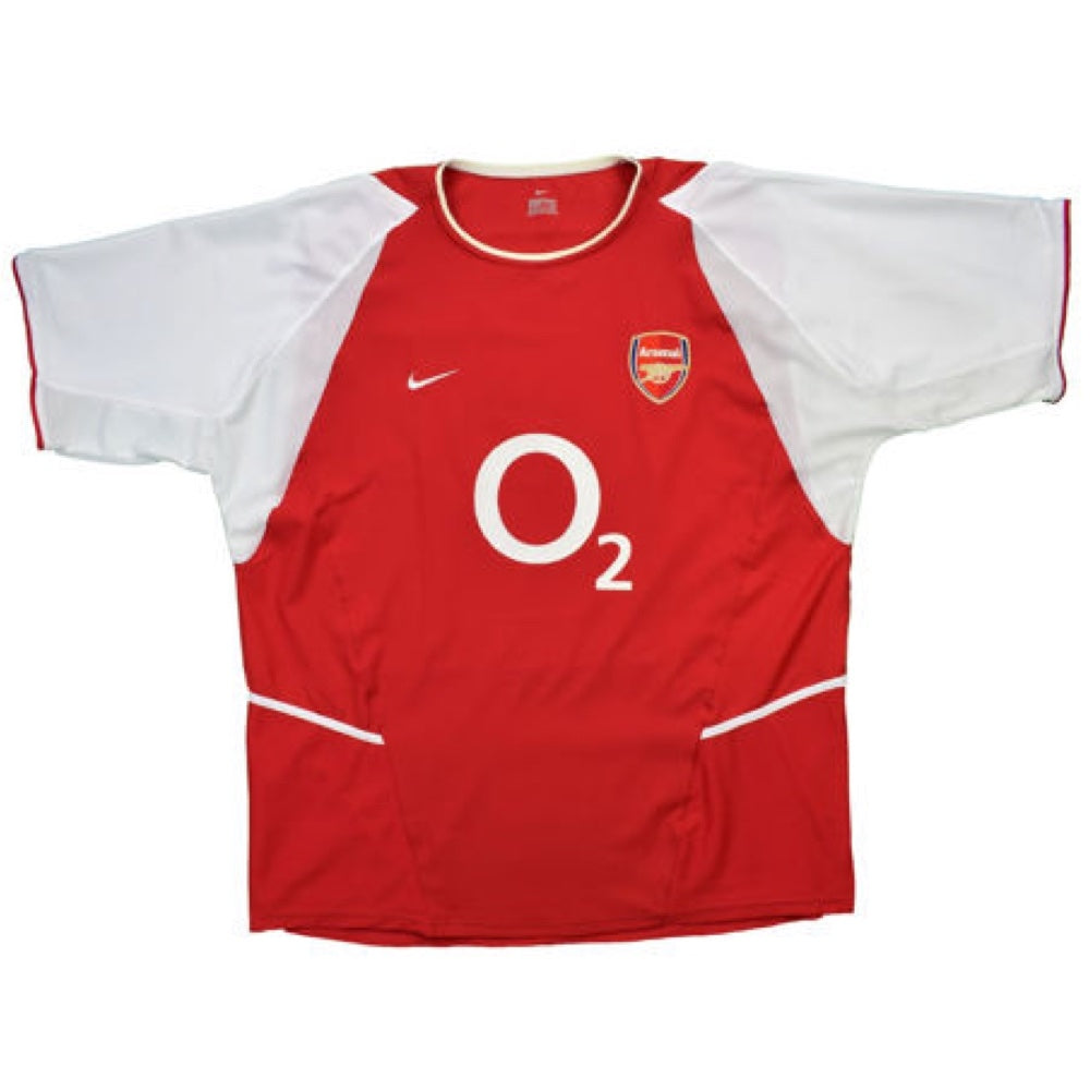 Arsenal 2002 04 Home Shirt XXL Very Good Classic Football Kit