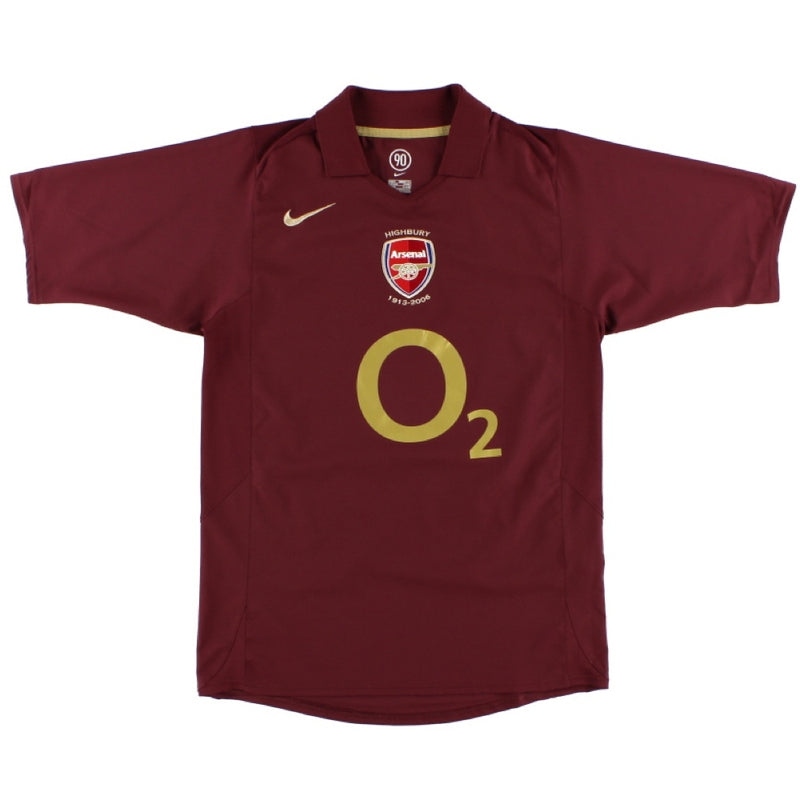 Arsenal 2005-06 Home Shirt (XL) (Excellent)_0
