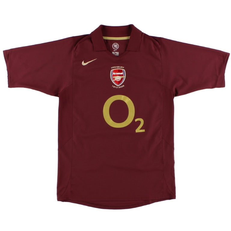 Arsenal kit 05 06 on sale