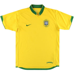 Brazil 2006-2008 Home Shirt (XXL) (Good)_0