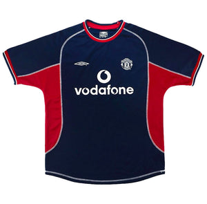 Manchester United 2000-01 Third Shirt (L) Butt #8 (Excellent)_1