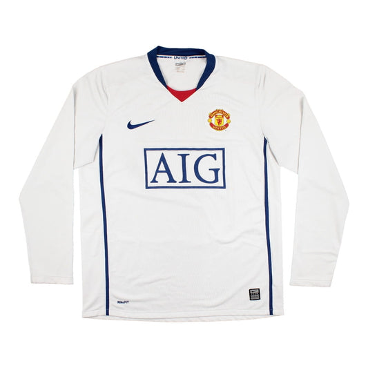 Manchester United 2008-09 Away Long Sleeve Shirt ((Very Good) M)_0