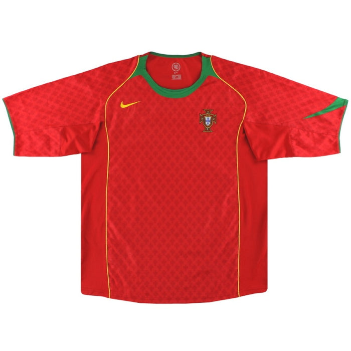 Portugal 2004-06 Home Shirt (XLB) (Excellent)