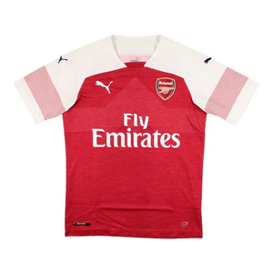 Arsenal 2018-2019 Home Shirt (Saka 87) ((Excellent) S)_1