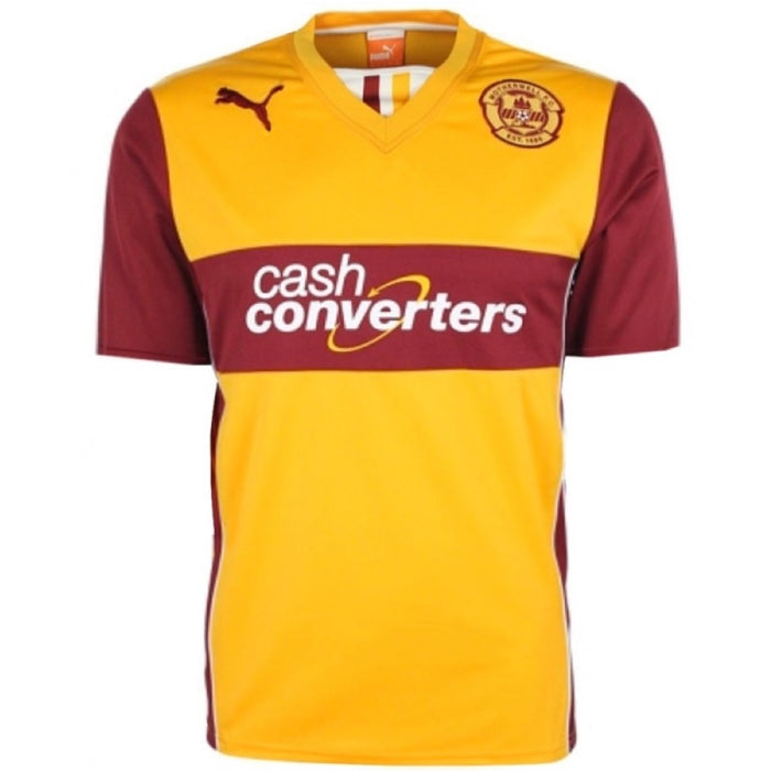 Motherwell 2013-14 Home Shirt (M) (Mint)