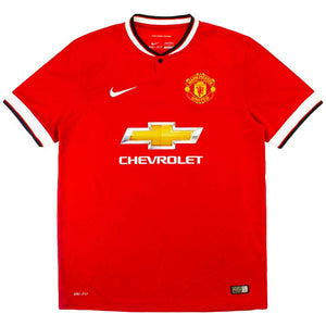 Manchester United 2014-15 Home Shirt (XL) Rooney #10 (Mint)_1