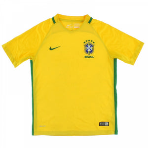 Brazil 2016-17 Home Shirt (XL) Neymar Jr #10 (Very Good)_1