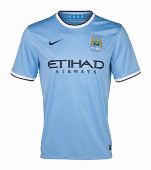 Manchester City 2013-14 Home Shirt (M) (Excellent)_0