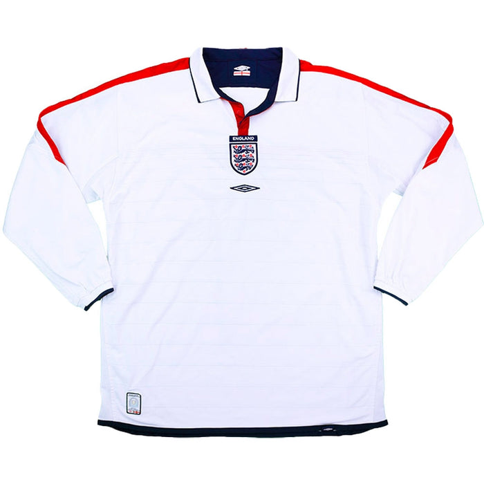 England 2003-05 Long Sleeve Home Shirt (Good)