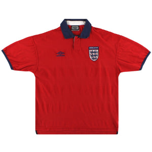 England 1999-01 Away Shirt (Excellent) (Gascoigne 8)_3