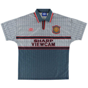 Manchester United 1995-1996 Away Shirt (M) (Excellent) (Cole 17)_2