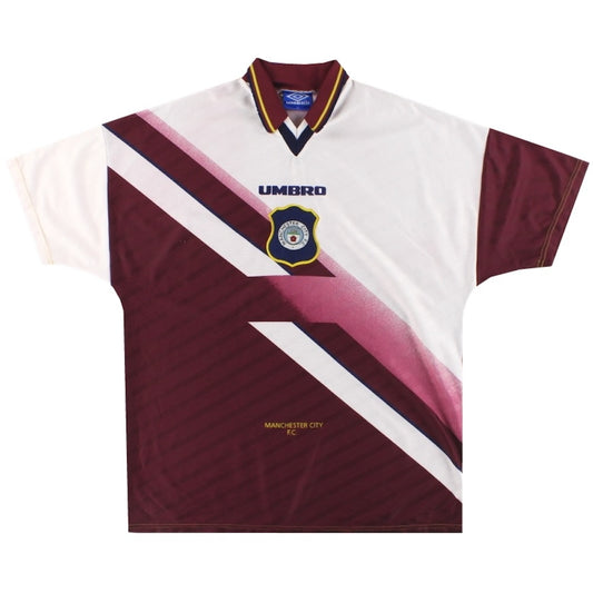 Manchester City 1996-1997 Away Shirt (M) (Excellent)_0
