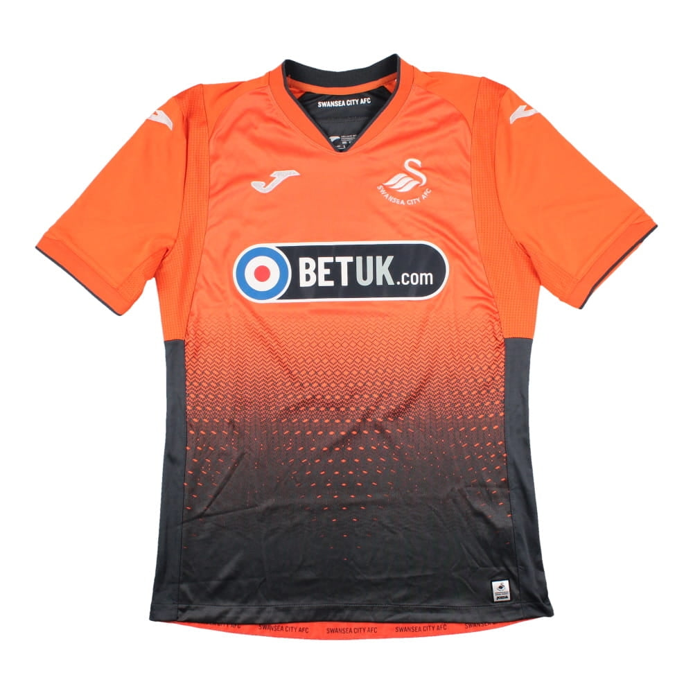 Swansea 2018-19 Away Shirt (Very Good) (Naughton 26)_2