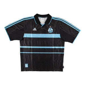 Marseille 1999-00 Third Shirt (L) (Fair) (Govou 14)_2