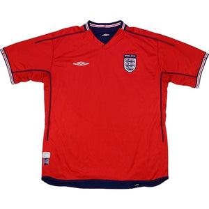 England 2002-04 Away Shirt (XXL) (Excellent) (Owen 10)_3