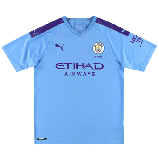 Manchester City 2019-20 Home Shirt (Excellent)_0