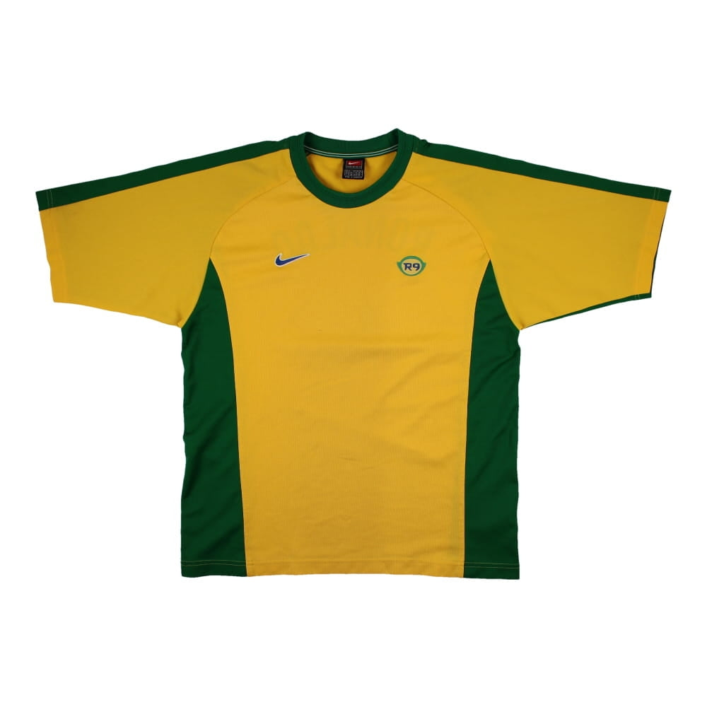 RONALDO 9 Brazil Shirt - XL - 1998/2000 - Nike World Cup 98 Home – Headers  & Volleys