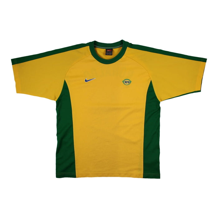 Ronaldo (R9) 1998-00 Brazil Nike Football Training Shirt (S) (Very Good)