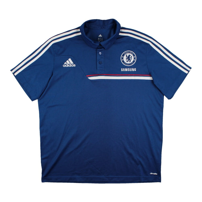 Chelsea 2012-13 Adidas Football Polo Shirt (XL) (Mint)_0