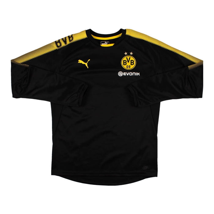 Borussia Dortmund 2017-18 Puma Long Sleeve Training Top (M) (Very Good)