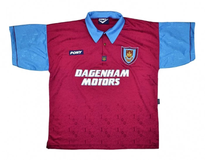 West Ham 1995-96 Home Shirt (XL) (Excellent)