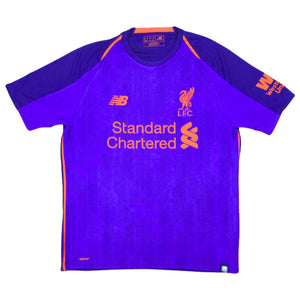 Liverpool 2018-19 Away Shirt (Salah #11) (XL) (Fair)_1