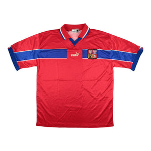 Czech Republic 1998-00 Home Shirt (XL) (Good) (Nemec 7)_2