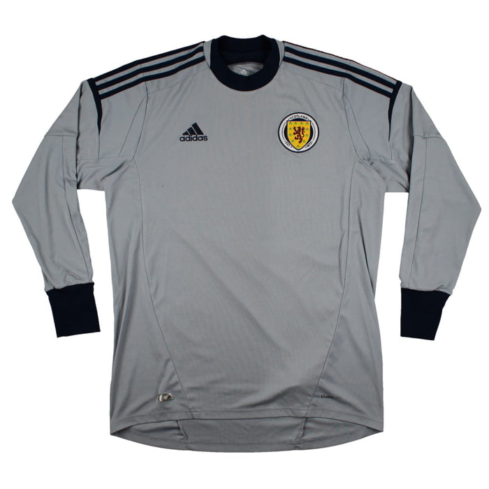 Scotland 2012-13 Long Sleeve Goalkeeper Home Shirt (XXL) (Good)