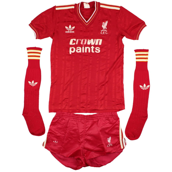 Liverpool 1986-1987 Home Mini Kit (Small Boys) (Very Good)