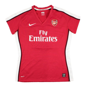 Arsenal 2008 10 Womens Home Shirt Womens L Walcott 14 Excellent Classic Football Kit