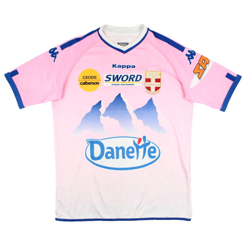 Evian 2011-12 Home Shirt (XL) Govou #8 (Good)_1