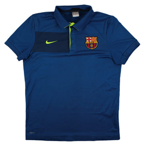 Barcelona 2012-13 Nike Polo Shirt (M) (Very Good)_0