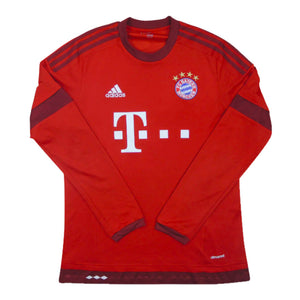 Bayern Munich 2015-16 Long Sleeve Home Shirt (MB) Gotze #19 (BNWT)_1