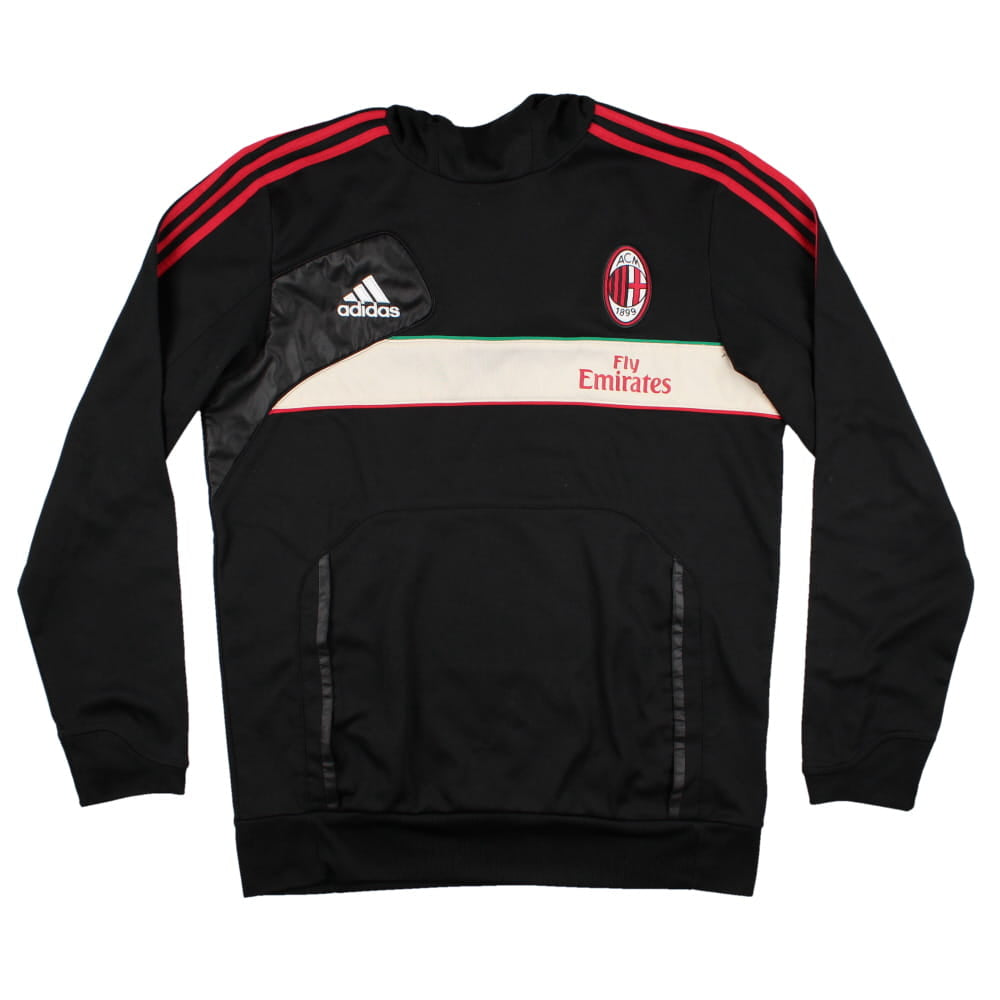 AC Milan 2012 13 Adidas Sweat Top L Good Classic Football Kit