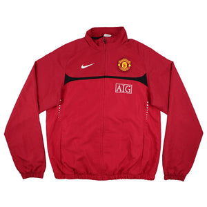 Manchester United 2009-10 Long Sleeve Nike Training Jacket (M) (Excellent)_0