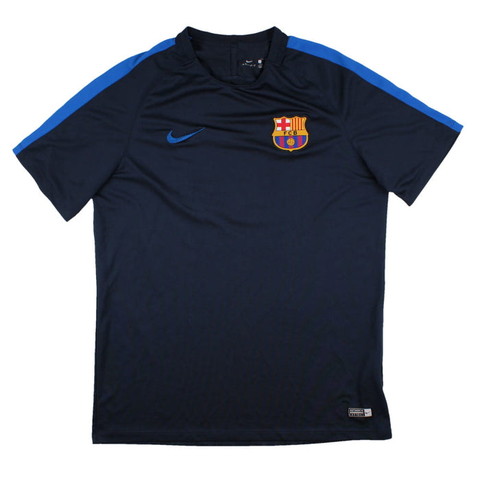 Barcelona 2017-18 Nike Training Shirt (LB) (Very Good)