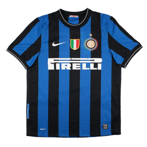 Inter Milan 2009-10 Home Shirt (Sneijder #10)(M) (Good)_1