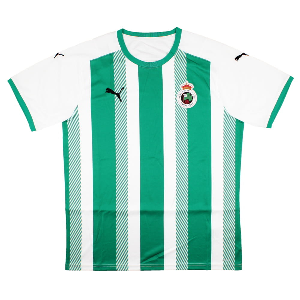 Racing Santander 2021-22 Home Shirt (Sponsorless) (L) (Excellent)_0