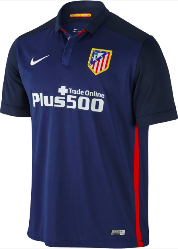 Atletico Madrid 2015 16 Away Shirt XLB Excellent Classic Football Kit