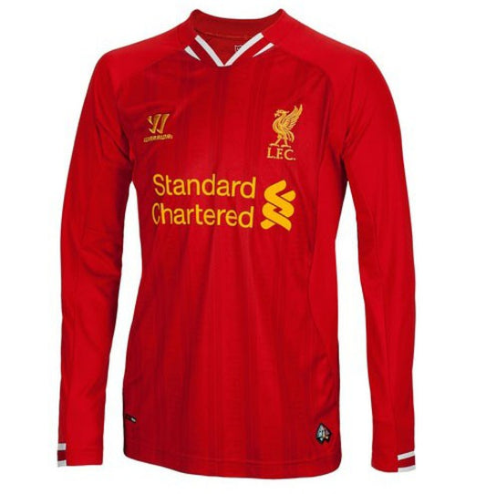 Liverpool 2013-14 Home Long Sleeve Shirt (XL) (Excellent)_0