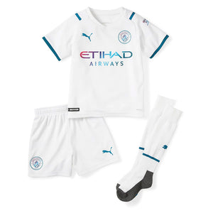 Manchester City 2021-22 Away Mini Kit (4-5y) (Very Good)_0