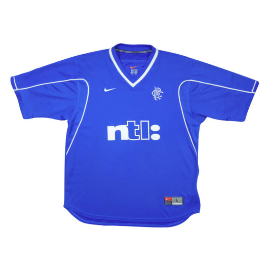 Rangers 1999-01 Home Shirt (XXL) (Good)_0