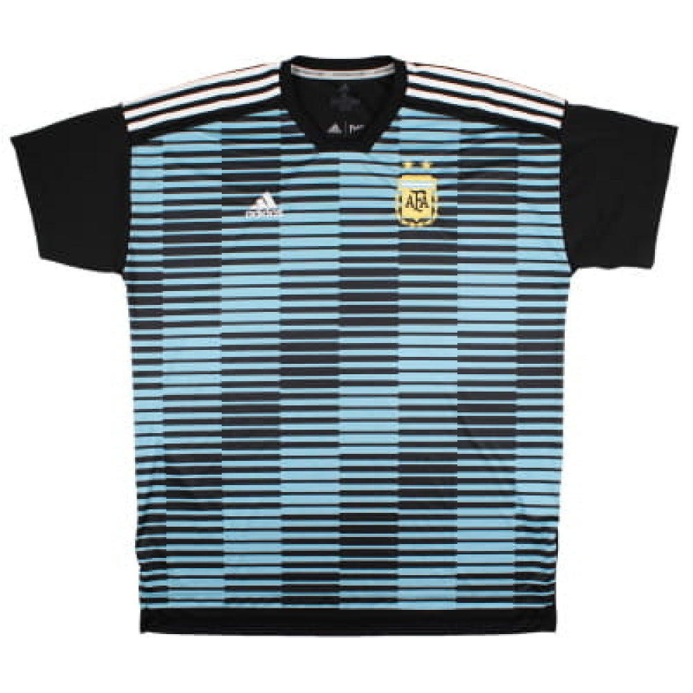 Argentina 2018 19 Adidas Pre Match Shirt XL Mint