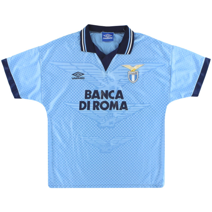 Lazio 1995-96 Home Shirt (L) (Excellent)