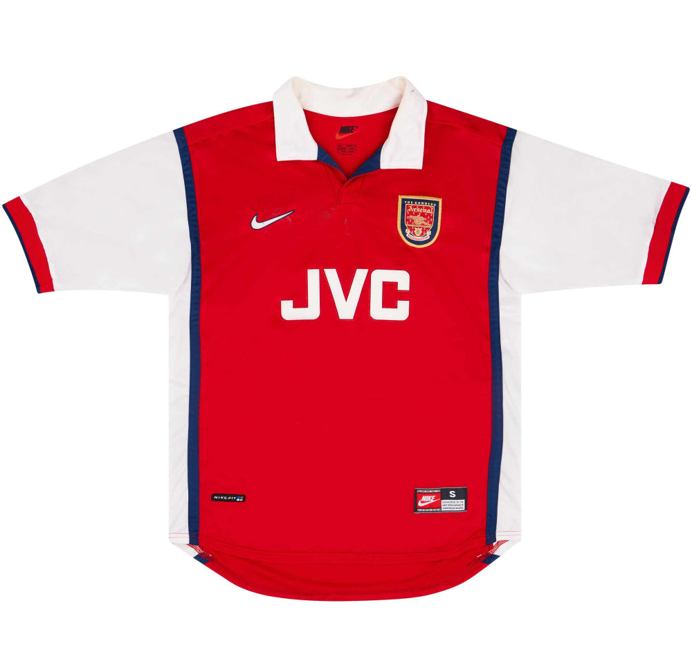 Arsenal 1998 99 Home Shirt 2XL Good Classic Football Kit