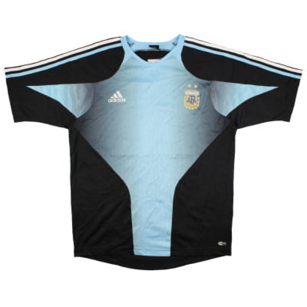 Argentina 2003 2004 Adidas Training Shirt L Excellent Classic Football Kit