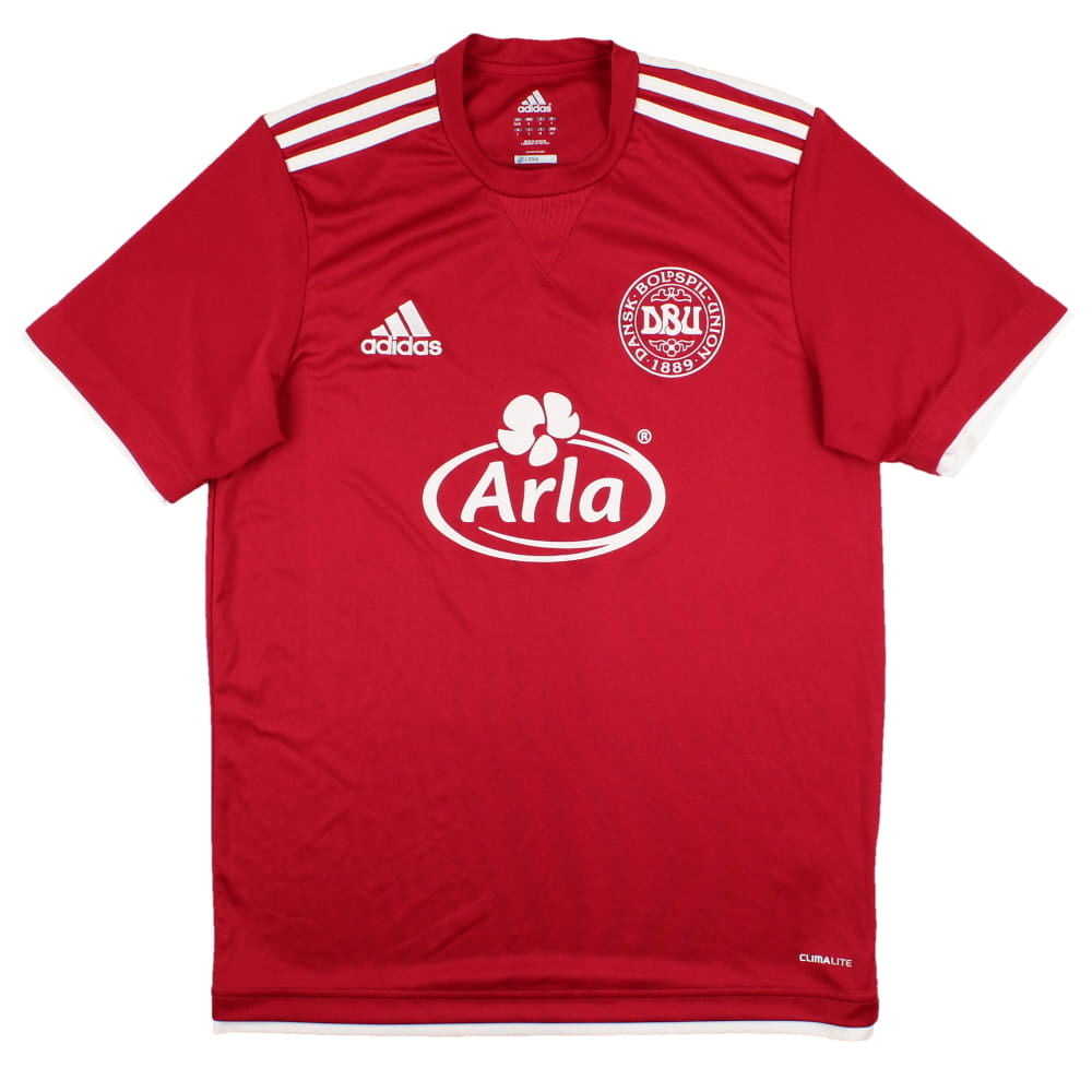 Denmark 2010-11 Adidas Training Shirt (S) (Good)_0