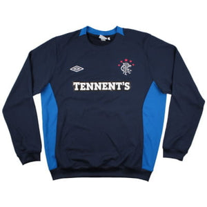 Rangers 2010-12 Long Sleeve Umbro Training Shirt (XL) (TAVERNIER 2) (Excellent)_2